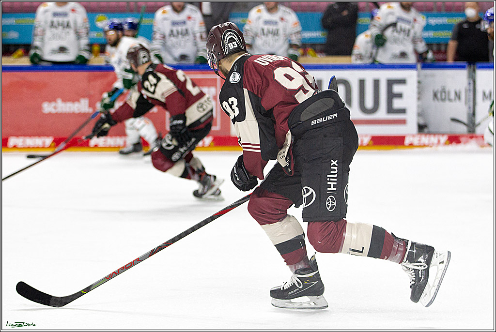 PENNY DEL;  Koelner Haie - Augsburger Panther; Koeln, 05.04.2021